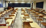 empty classroom