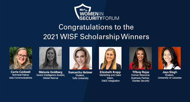 Six Security Professionals, Student Receive Scholarships