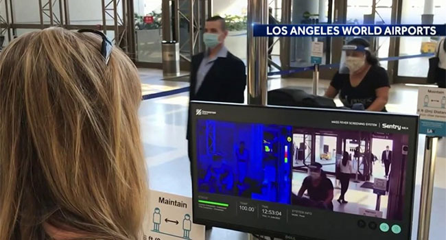 LAX Just Installed Thermal Cameras